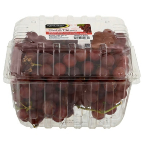 Red Seedless Grapes Package