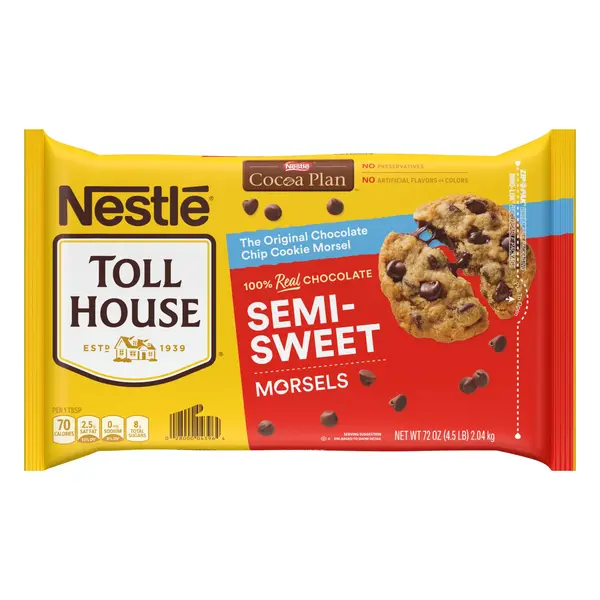Semi-Sweet Morsels, 72 oz