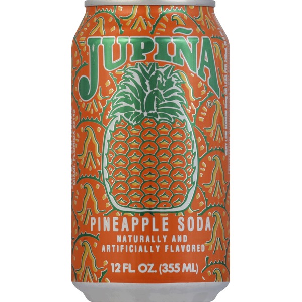 Jupina Soda, Pineapple (12 oz) Instacart