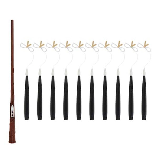 Ashland Black Taper LED Hanging Candles