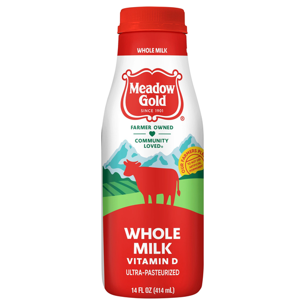 Meadow Gold Milk, Whole