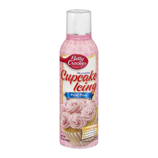 Betty Crocker Decorating Petal Pink Cupcake Icing (8.4 oz ...