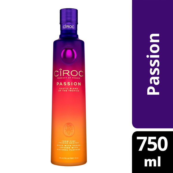 CÎROC Passion (Made with Vodka Infused with Natural Flavors) Same CÎROC Passion (Made with Vodka Infused with Natural Flavors) Same