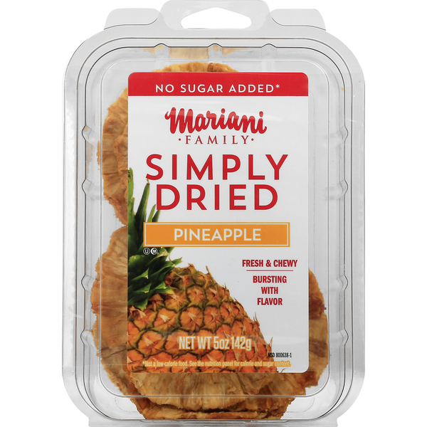 Mariani Pineapple, Simply Dried