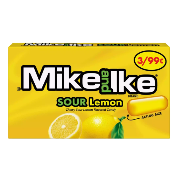 Mike & Ike - Sour Lemon - .78oz/24ct