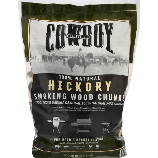 Cowboy Hickory 600 Cubic inch(es) Wood chunks