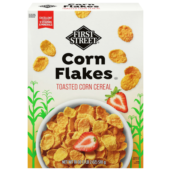 First Street Corn Flakes Cereal