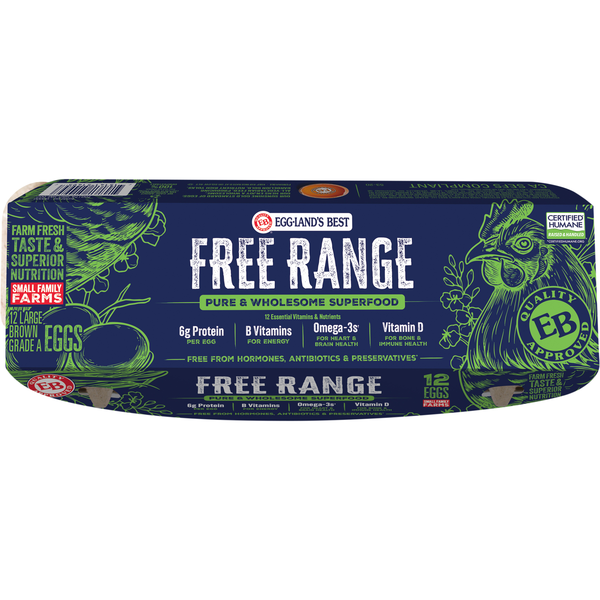 Eggland's Best Brown Free Range Large Eggs