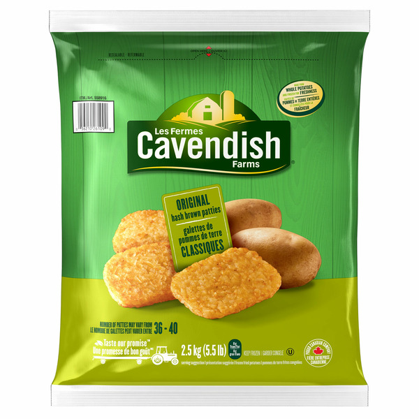 Cavendish Farms Hash Brown Patties