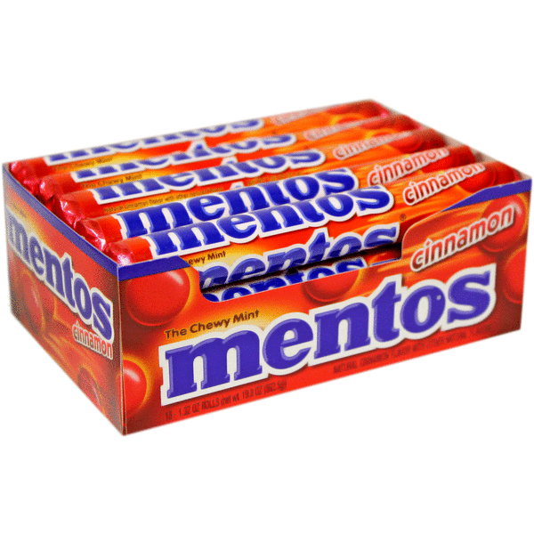 Mentos - Cinnamon Candy - 15/1.3 oz
