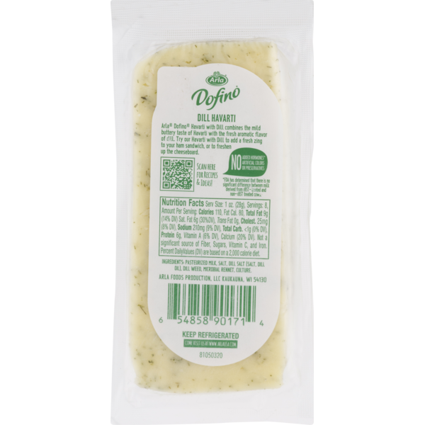 Dofino Havarti Cheese Nutrition Besto Blog