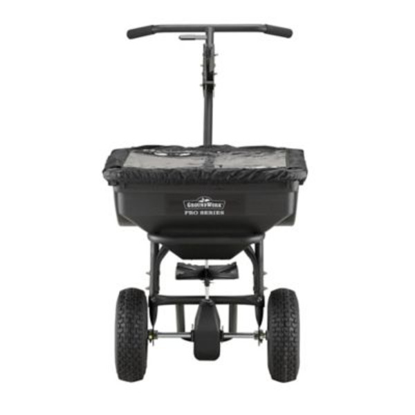 Ground Work 70 lb. Capacity Push Pro Series Broadcast Spreader