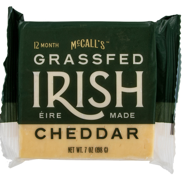 McCall's Cheddar 12 Month Aged Vintage Grassfed Irish Cheddar