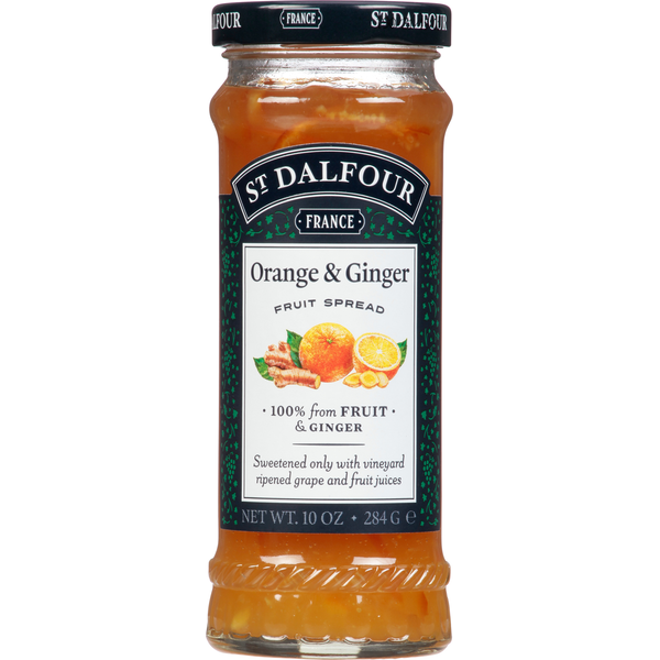 St. Dalfour Fruit Spread, Orange & Ginger Same-Day Delivery or