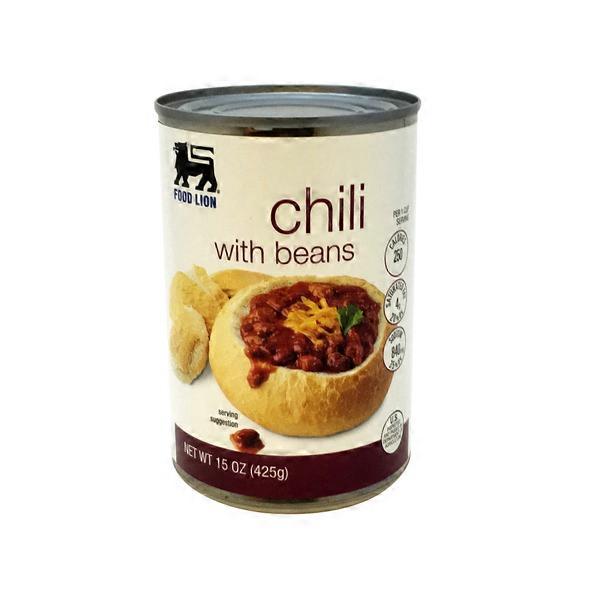Food Lion Chili With Beans (15 oz) Instacart
