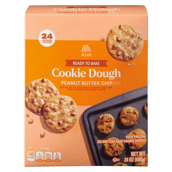 ALDI Frozen Cookie Dough Peanut Butter Same-Day Delivery or Pickup