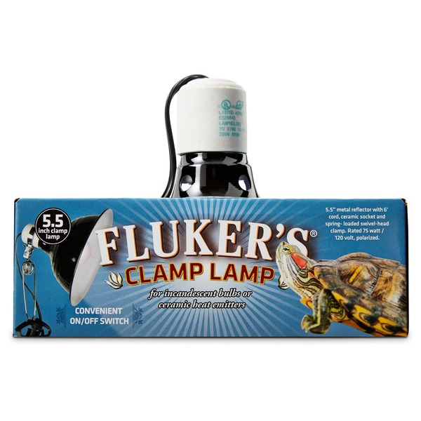fluker's deluxe clamp lamp 5.5