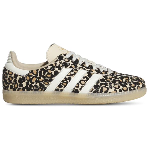 adidas Girls' Samba Cheetah Grade School Basketball Shoes, Size 5 - Cheetah