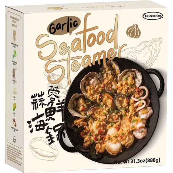 Garlic Seafood Casserole
