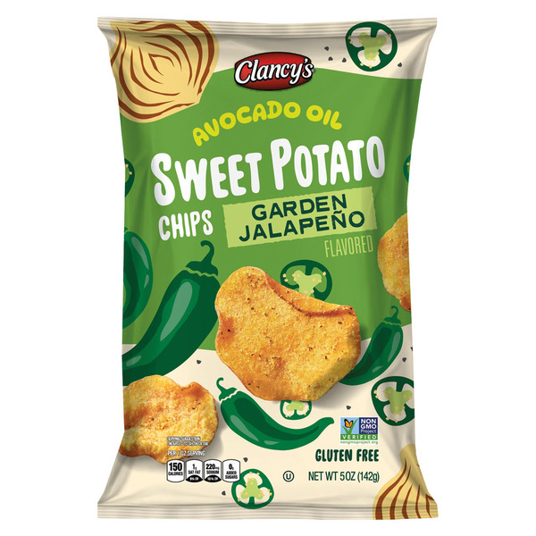 Clancy's Garden Jalapeno Avocado Oil Sweet Potato Chips Same-Day
