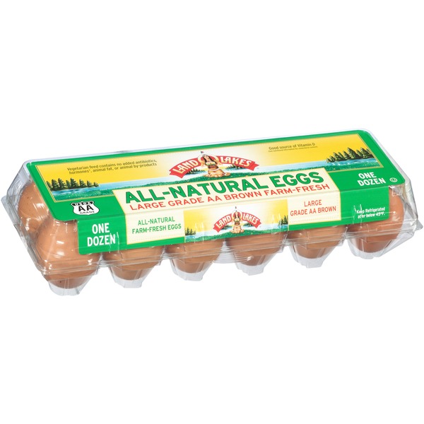 Land O' Lakes Allnatural Eggs (12 ct) Instacart