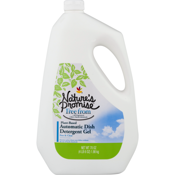 Nature's Promise PlantBased Automatic Dish Detergent Gel Free & Clear