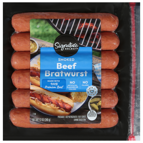 Signature SELECT Beef Bratwurst, Smoked