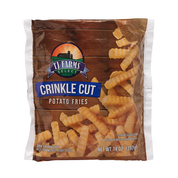 TJ Farms Select Crinkle Cut Potato Fries Same-Day Delivery