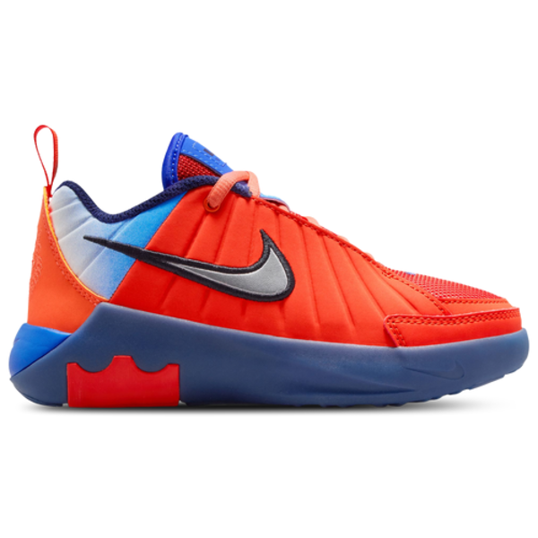 Nike LeBron Boys' Preschool Shoe, Size 12 - Red/Red
