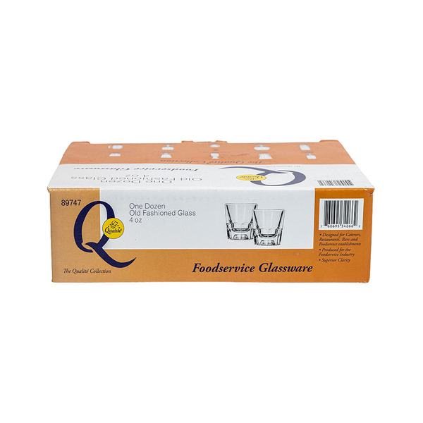 Qualite Old Fashioned Glasses 4oz, 12 ct
