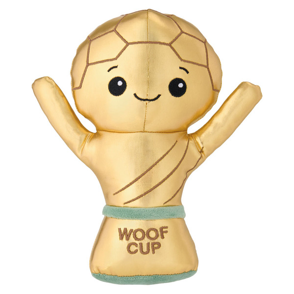 Heart to Tail Plush Sports Dog Toy - Trophy