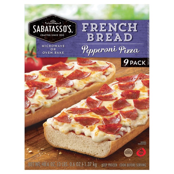 how to cook red baron french bread pizza in microwave only