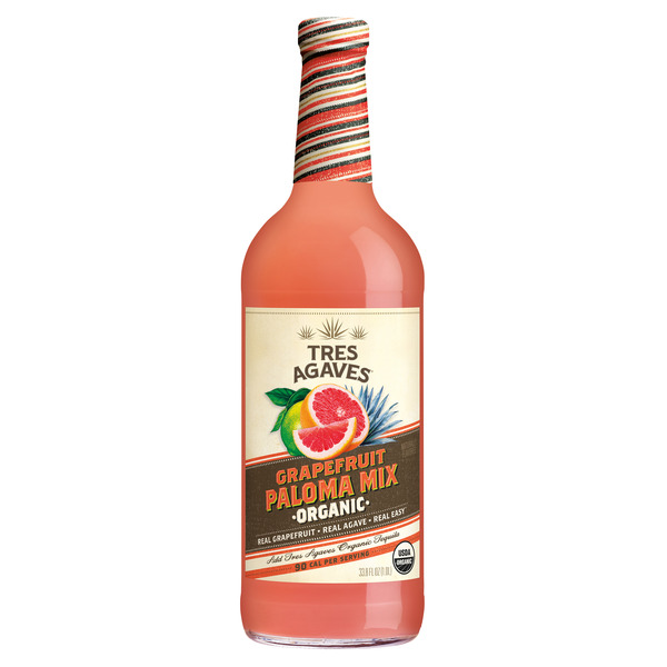 Tres Agaves Organic Grapefruit Paloma Mix Same-Day Delivery