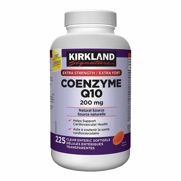 Kirkland Signature 200 mg CoQ10 Qunol Soft Gels