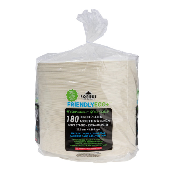 Forest For Climate Lunch Plates