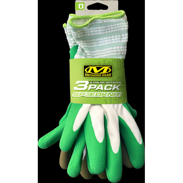 MECHANIX WEAR Nitrile dipped Nitrile/Polyester Gardening Gloves 3 -Pairs