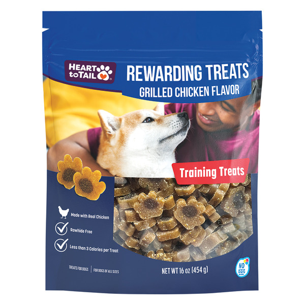 Heart to Tail Grilled Chicken Flavor Rewarding Dog Treat