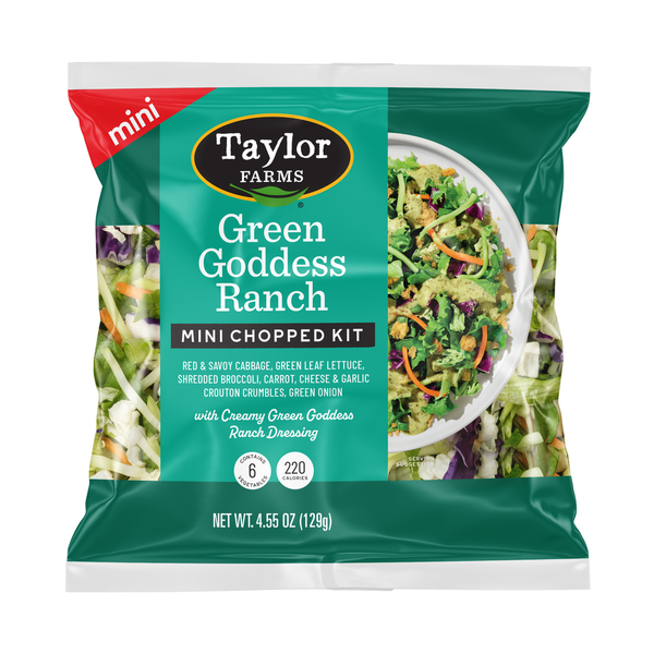 Taylor Farms Green Goddess Ranch Mini Chopped Salad Kit Same-Day Delivery or Pickup | Broulim's Supermarket Taylor Farms Green Goddess Ranch Mini Chopped Salad Kit Same-Day Delivery or Pickup | Broulim's Supermarket