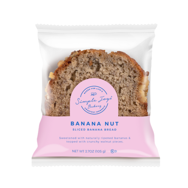 Simple Joys Bakery Banana Nut Sliced Bread