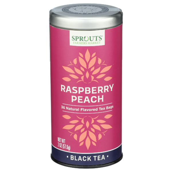 Sprouts Peachy Raspberry Black Tea Same-Day Delivery or Pickup