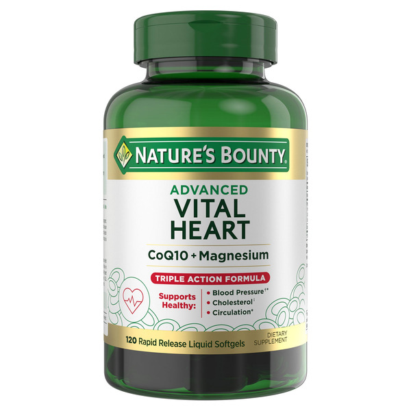 Nature’s Bounty Advanced Vital Heart, 120 Count