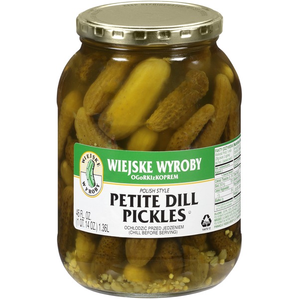 Wiejske Wyroby Petite Dill Pickles (46 oz) Instacart