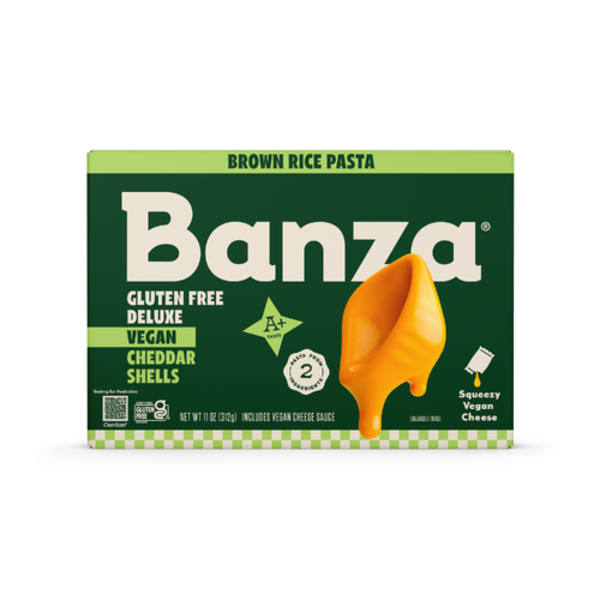 Banza Shells + Vegan Cheddar Plant-Based Mac With Chickpea Pasta