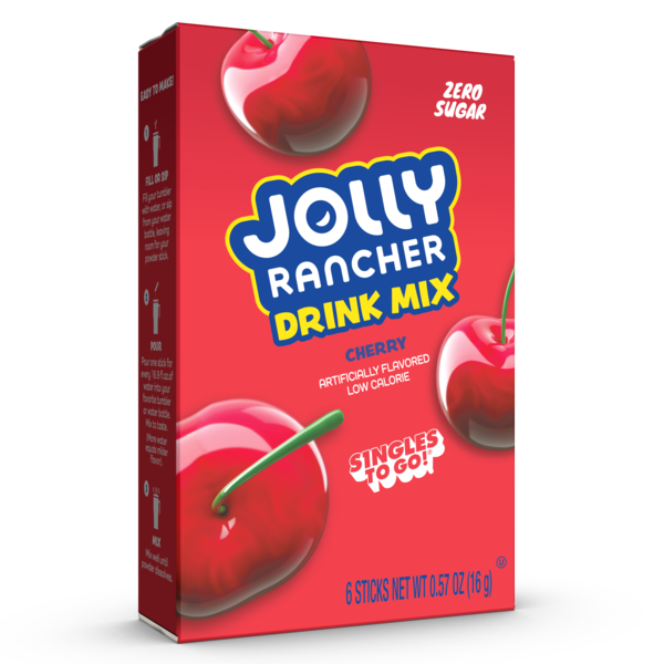 JOLLY RANCHER Low Calorie Cherry Drink Mix Same-Day Delivery or