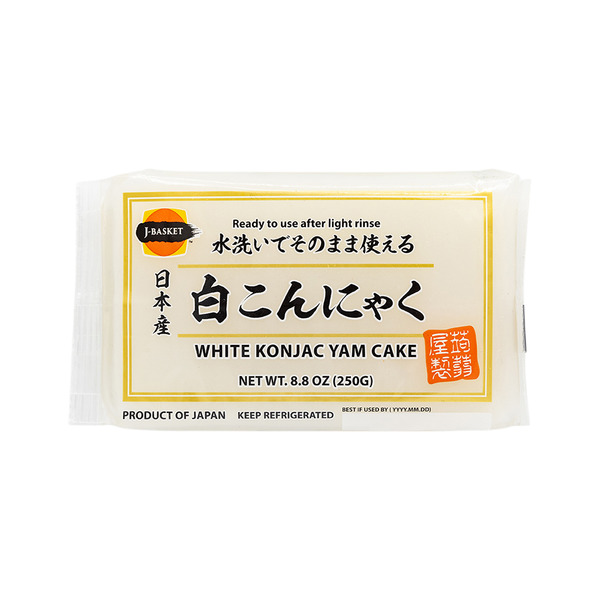 J-Basket White Konjac Yam Cake Same-Day Delivery | HMart