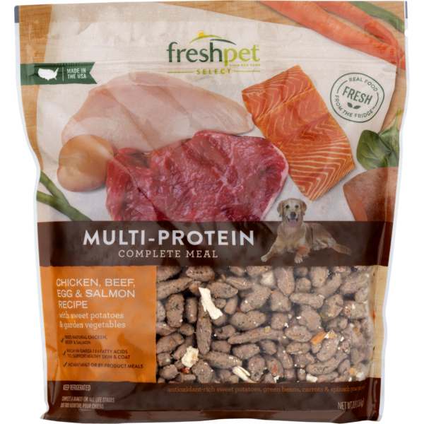 Freshpet MultiProtein Chicken, Beef, Egg & Salmon Recipe (3 lb