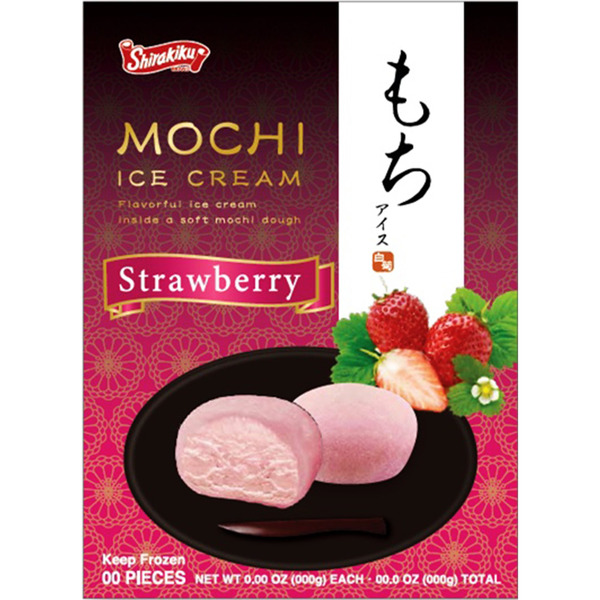 Shirakiku Strawberry Mochi Ice Cream