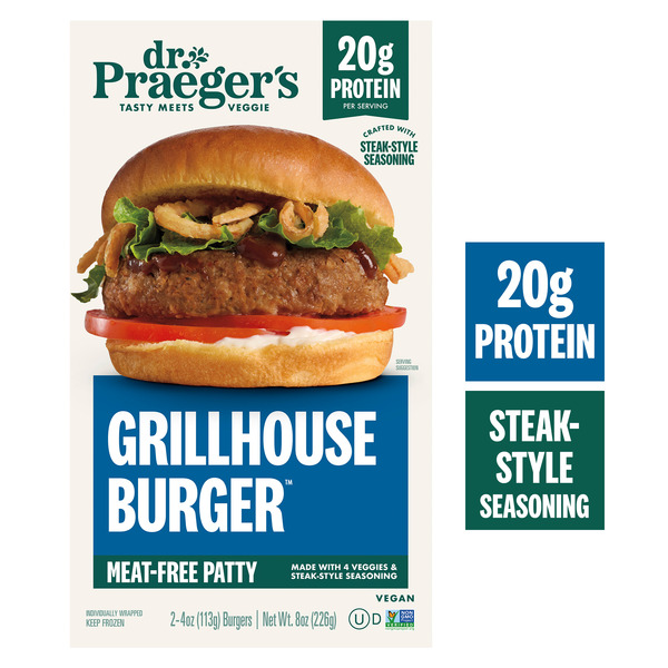 Dr. Praeger's Grillhouse Burger