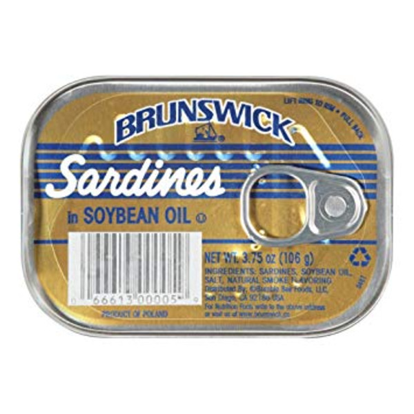 Bumble Bee - Sardines in Soybean Oil - 100/3.75 oz