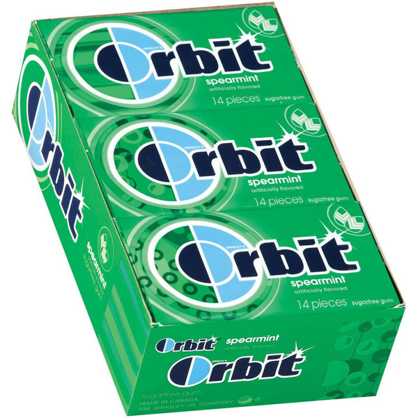 Orbit - Spearmint Gum - 12ct